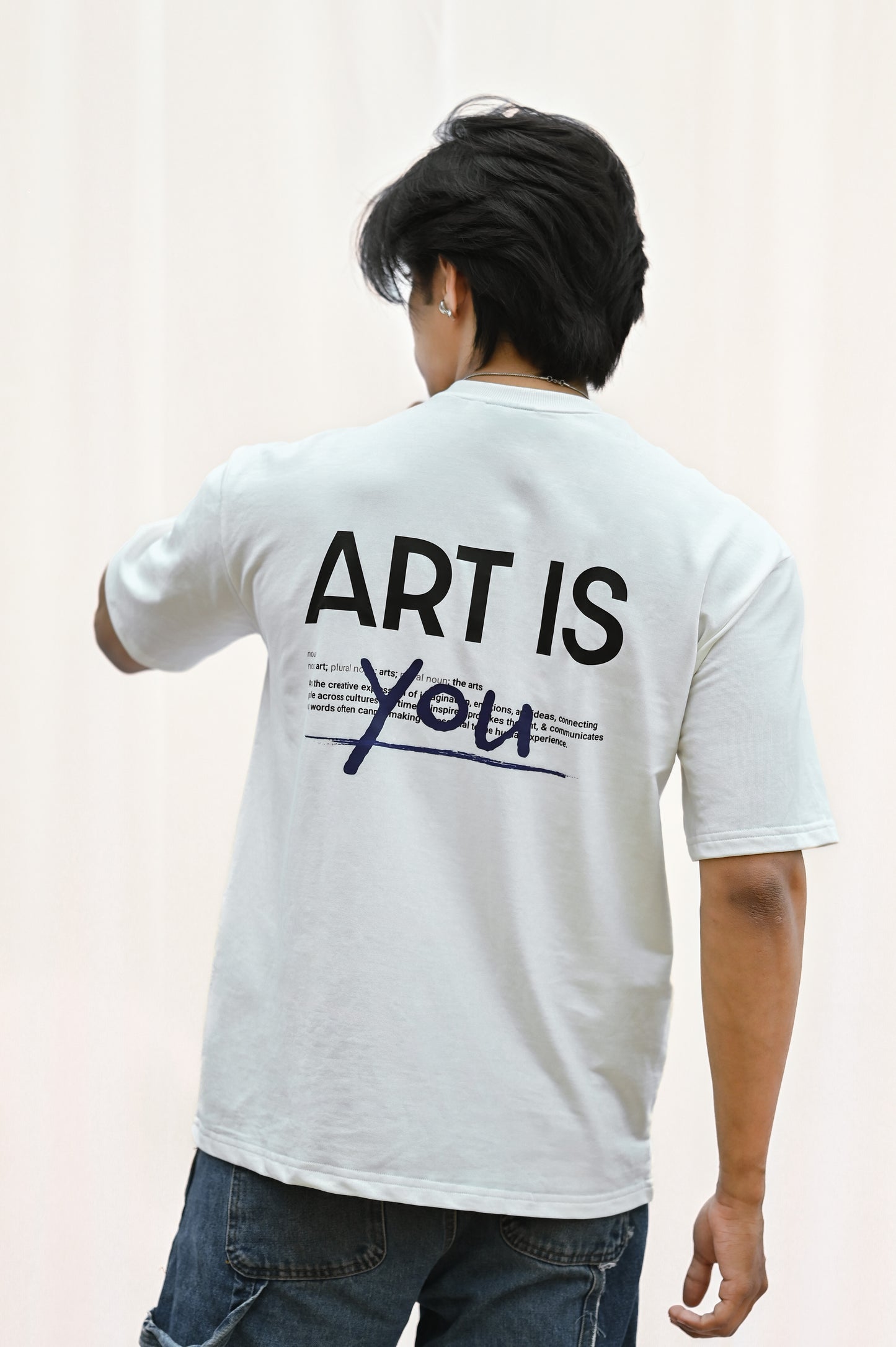 Art is You Oversized T-shirt
