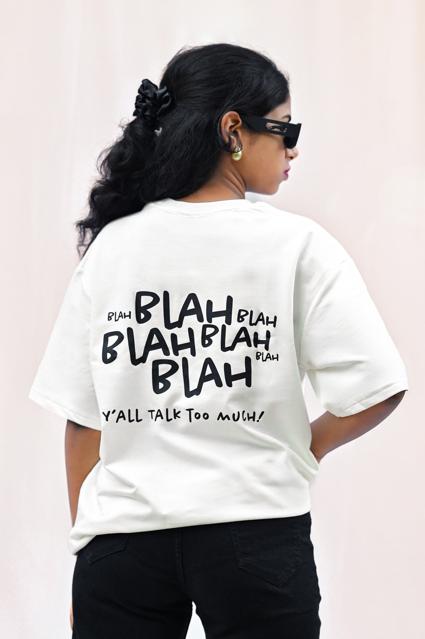 Blah Blah Blah Oversized T-shirt