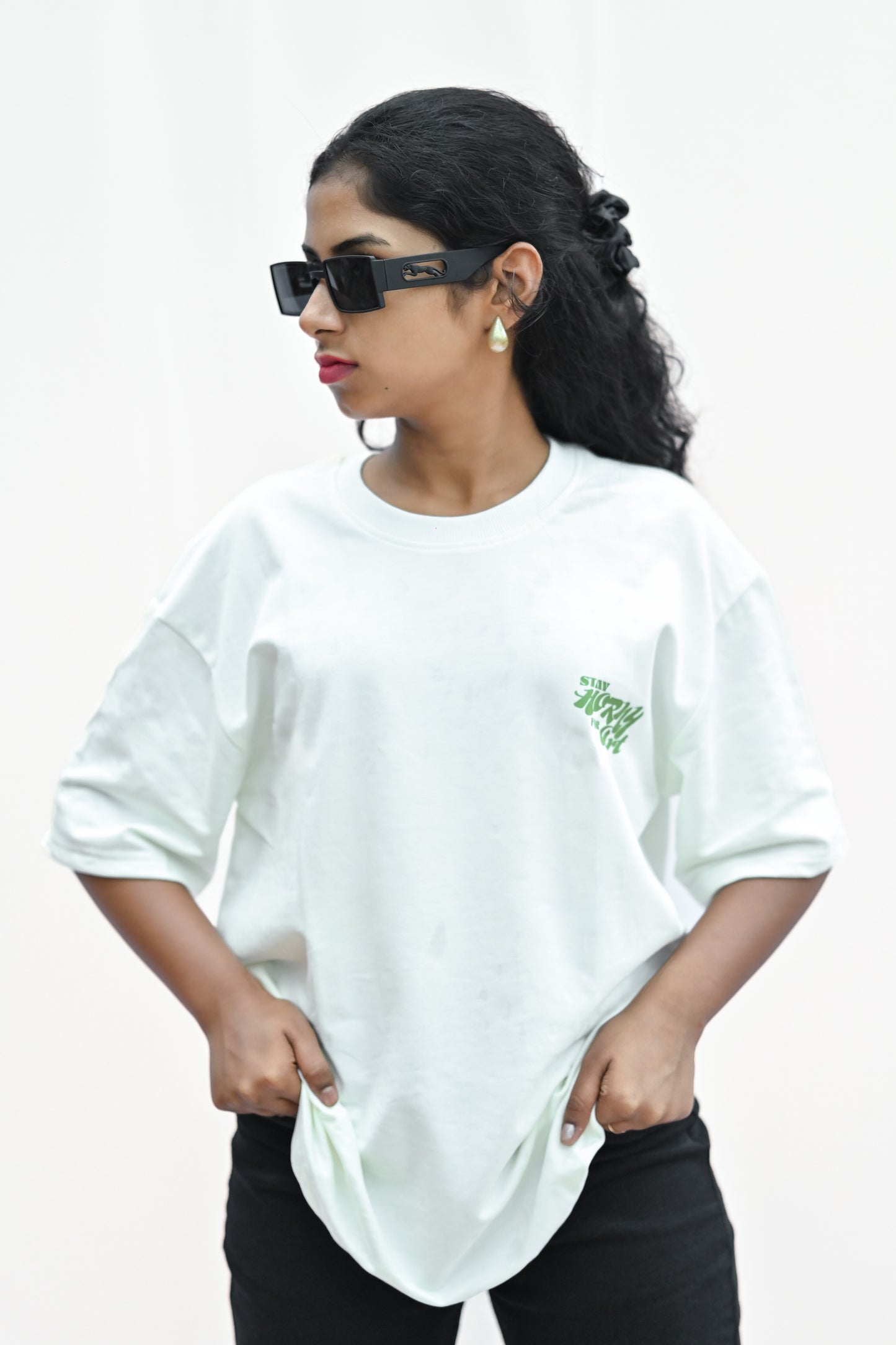 Stay Horny for Art Oversized T-shirt