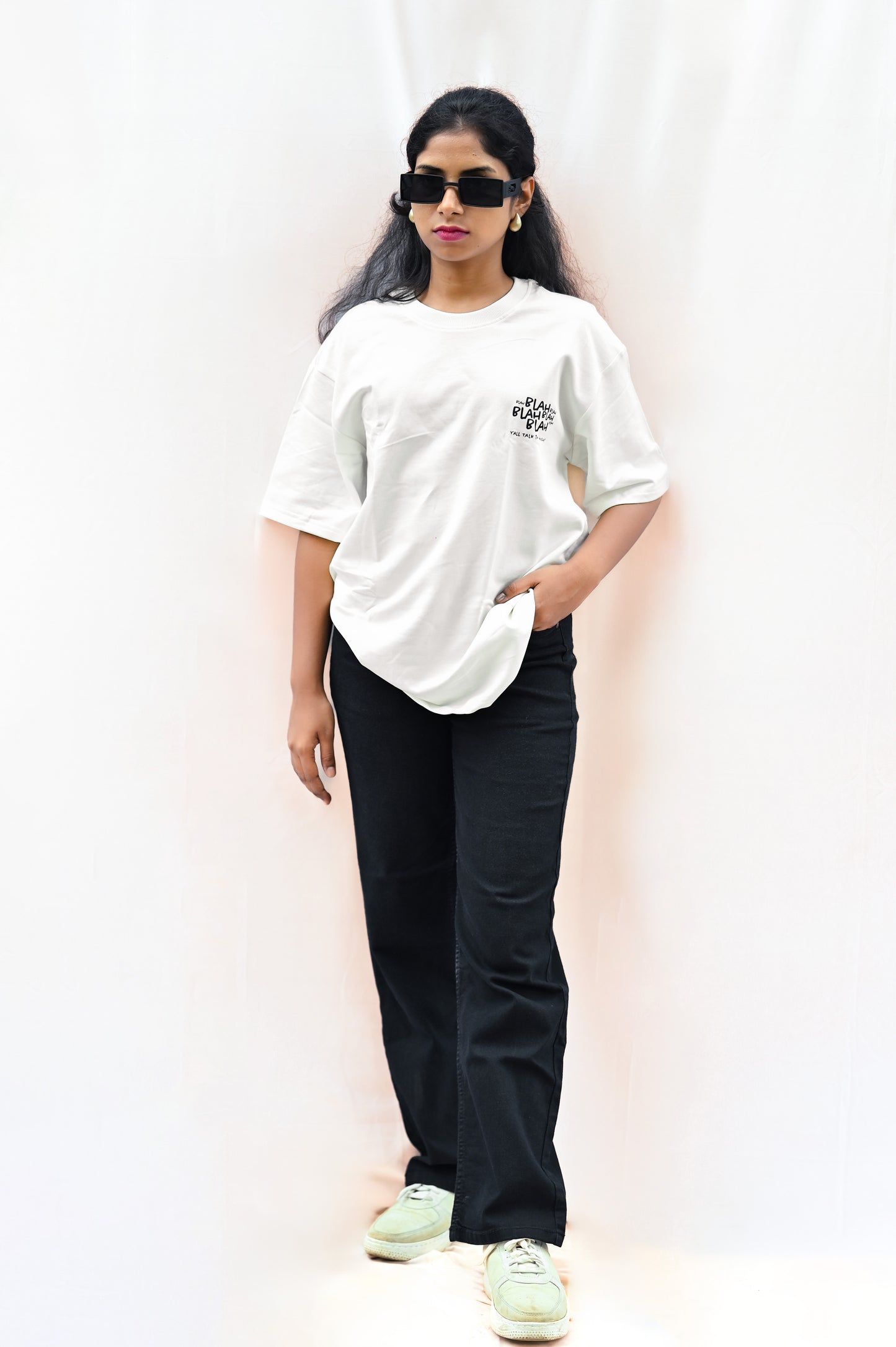 Blah Blah Blah Oversized T-shirt